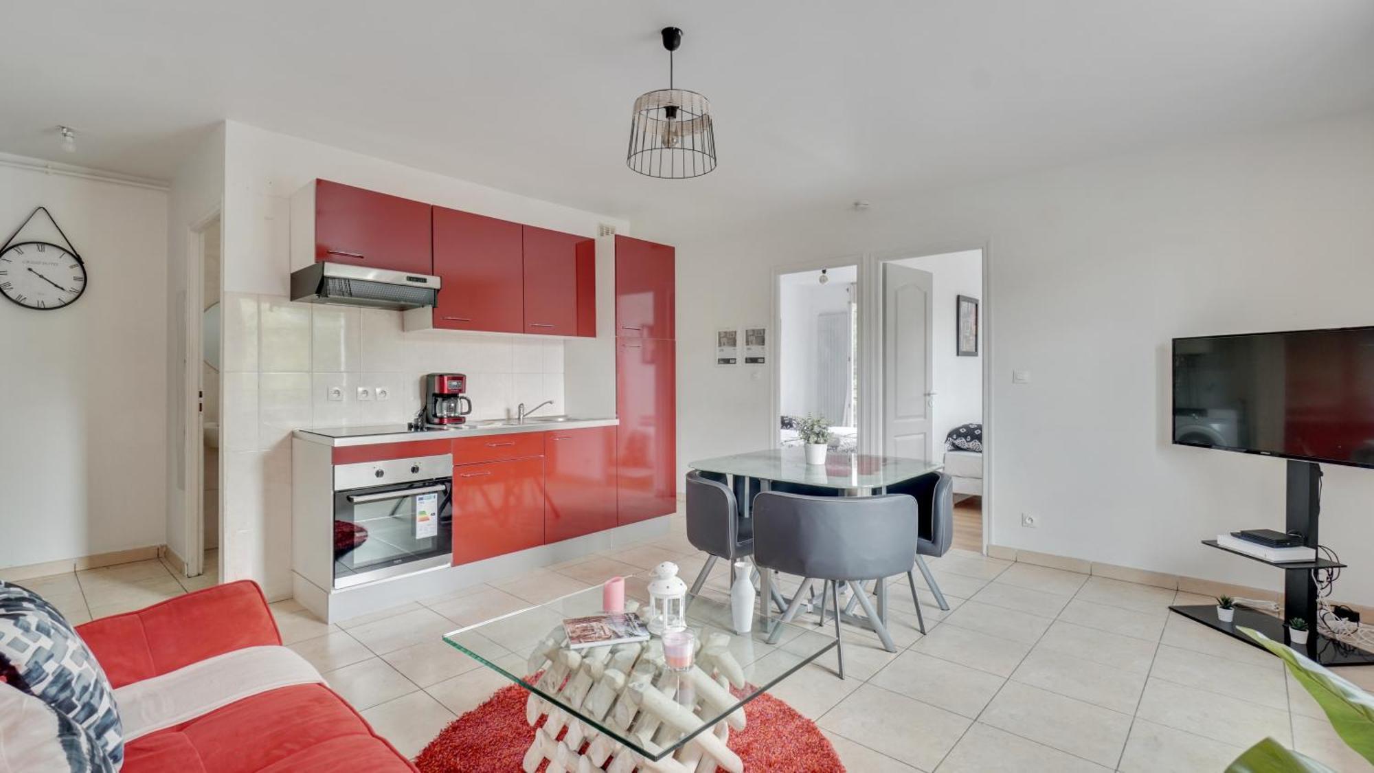 Chic Apart With Parking Near Paris Aubervilliers Bagian luar foto